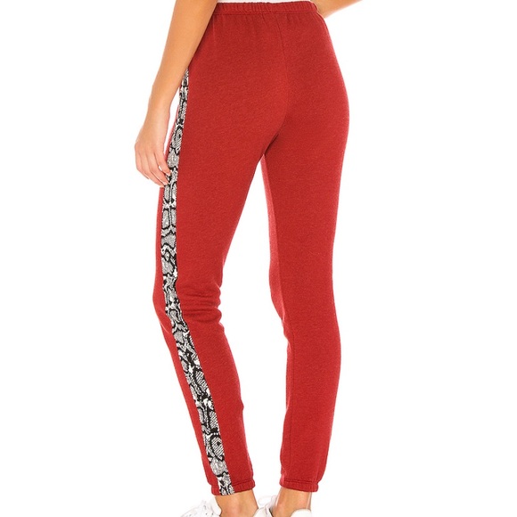 Wildfox Couture Python Knox Track Bottoms - Picture 3 of 5